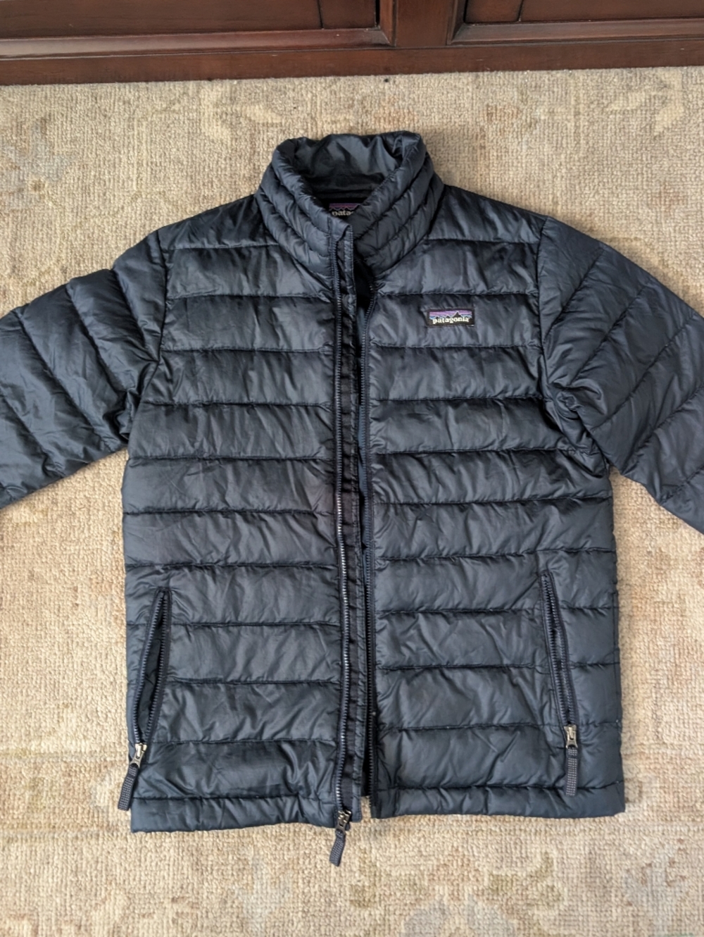 Kids Patagonia Dark Blue  Down Jacket